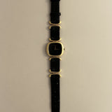 Kinn - Vintage Piaget 18K Gold & Black Watch
