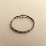 Kinn - Vintage 10K Two Tone X Link Tennis Bracelet