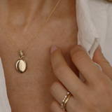 Kinn - Vivienne Horizontal Pavé Charm Diamond