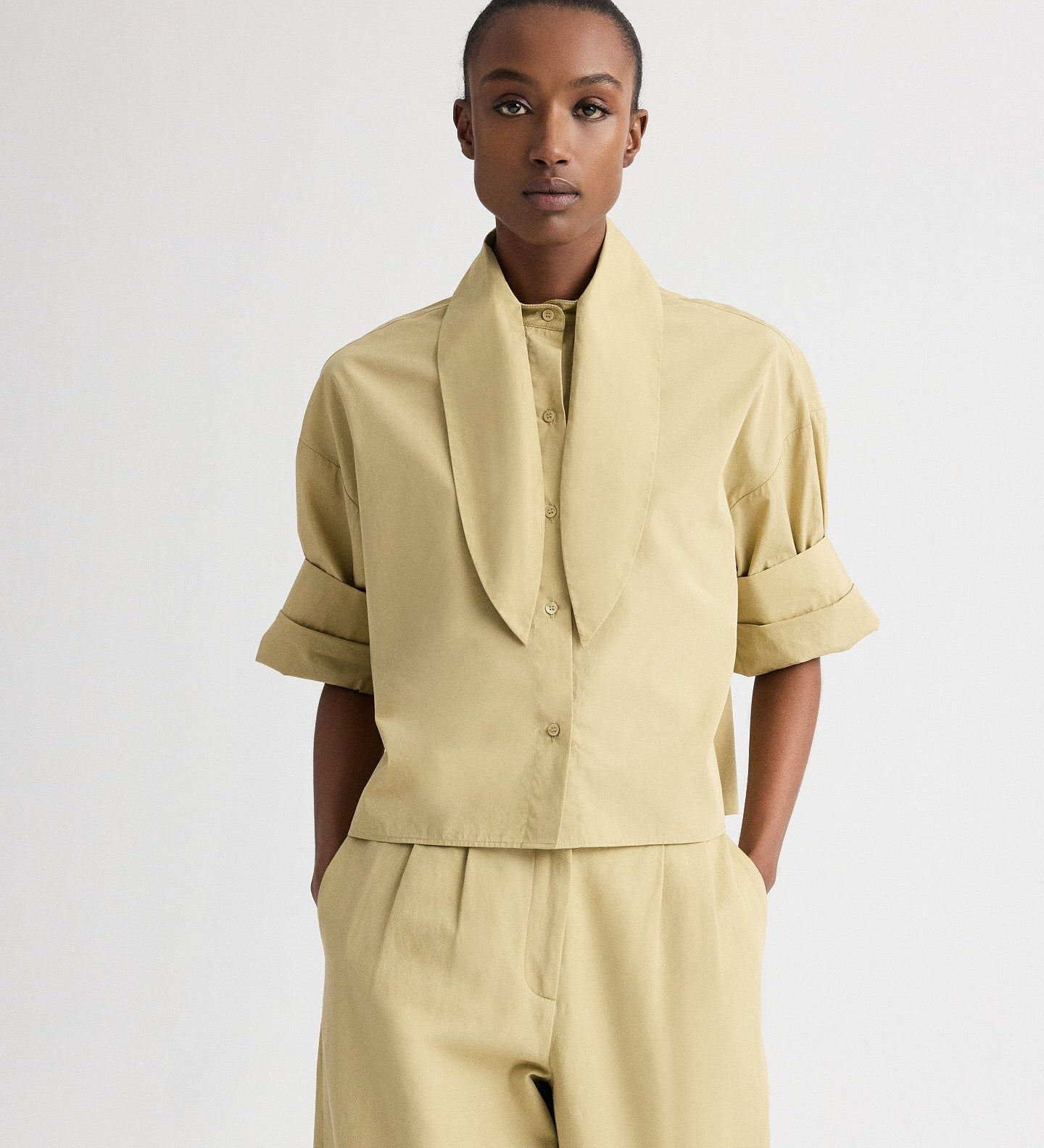 TWP - Tie One On Shirt in Superfine Cotton