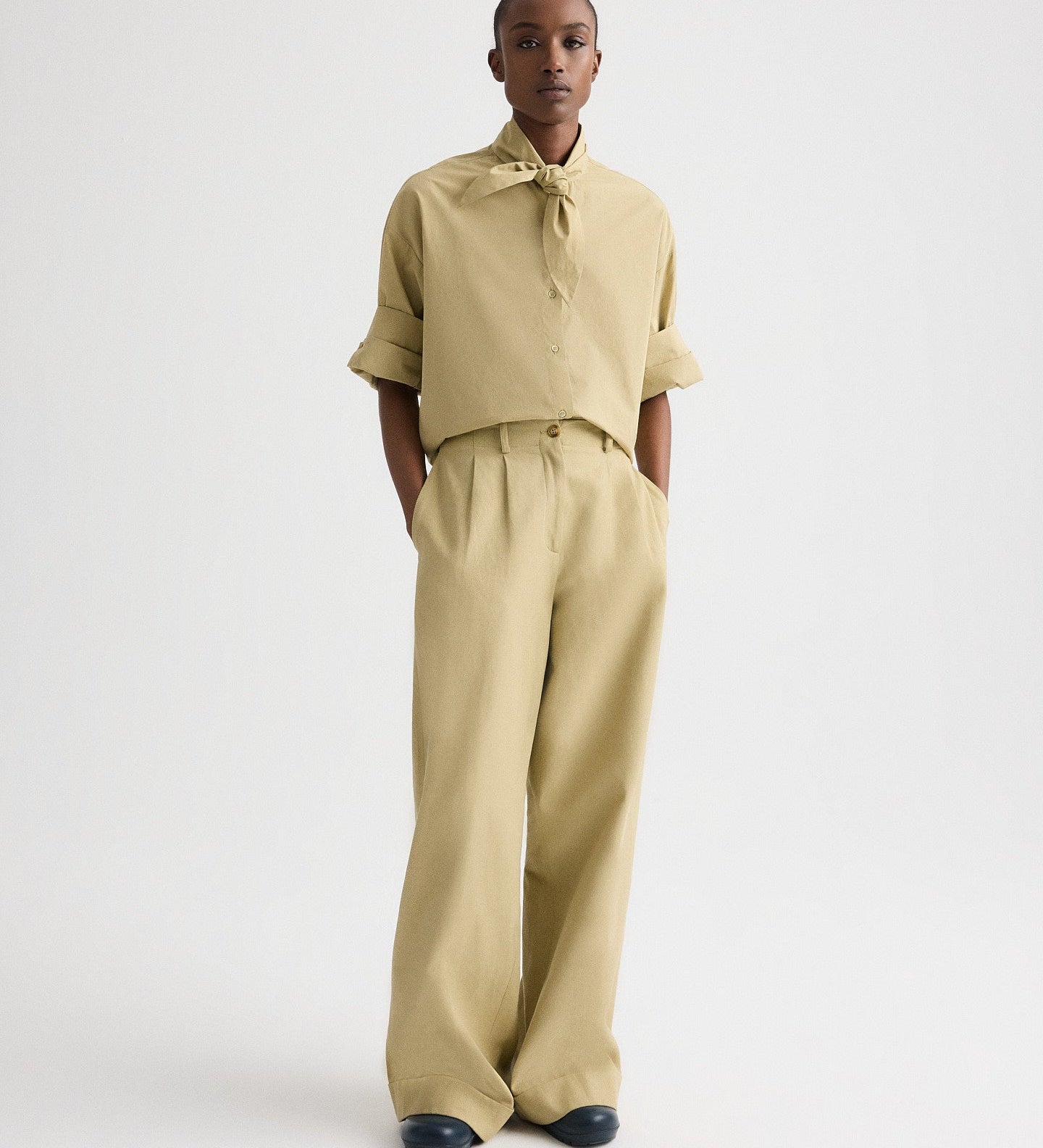 TWP - Tie One On Shirt in Superfine Cotton