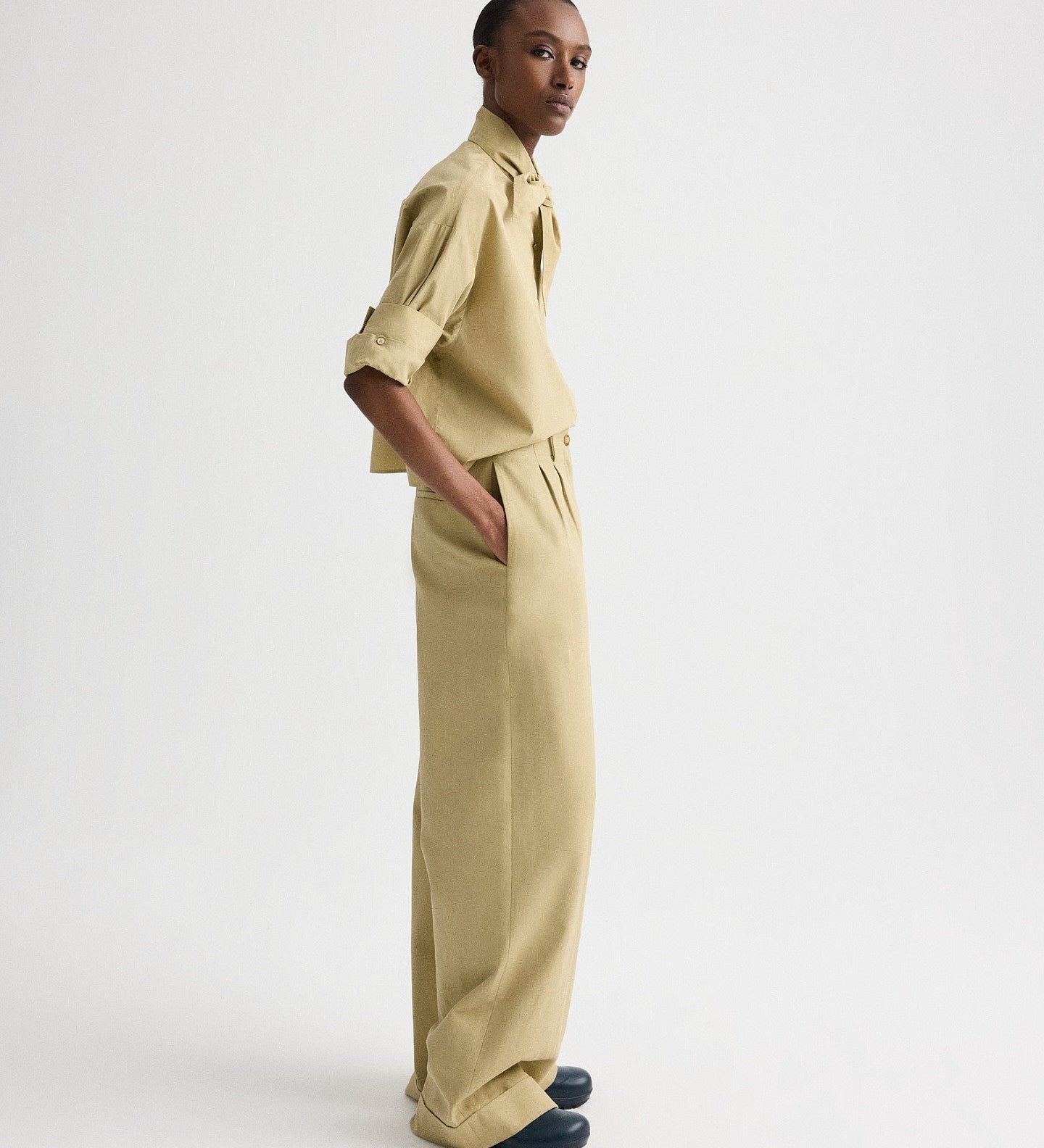 TWP - Tie One On Shirt in Superfine Cotton