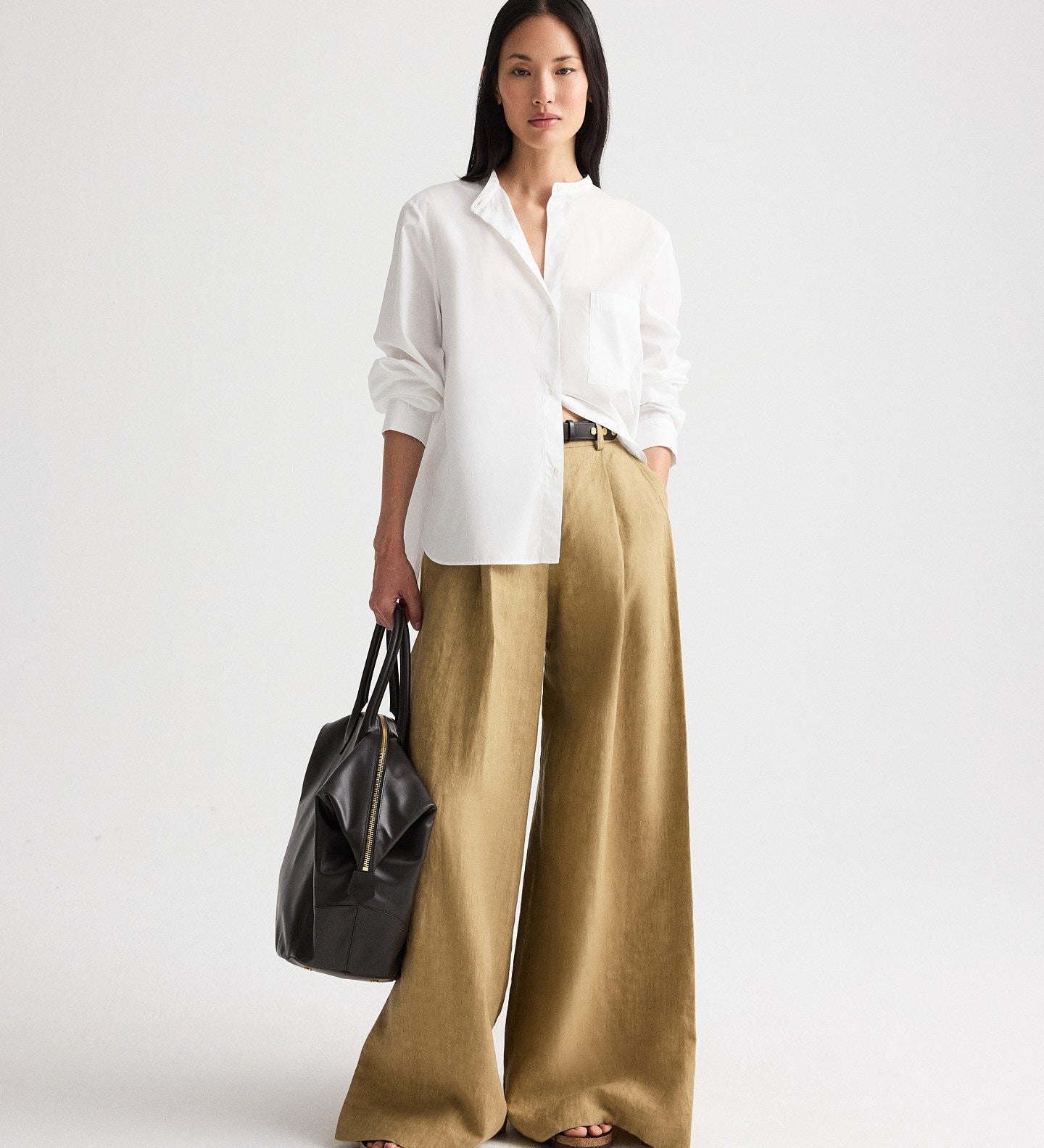 TWP - Tied Down Shirt in Superfine Cotton Shirting