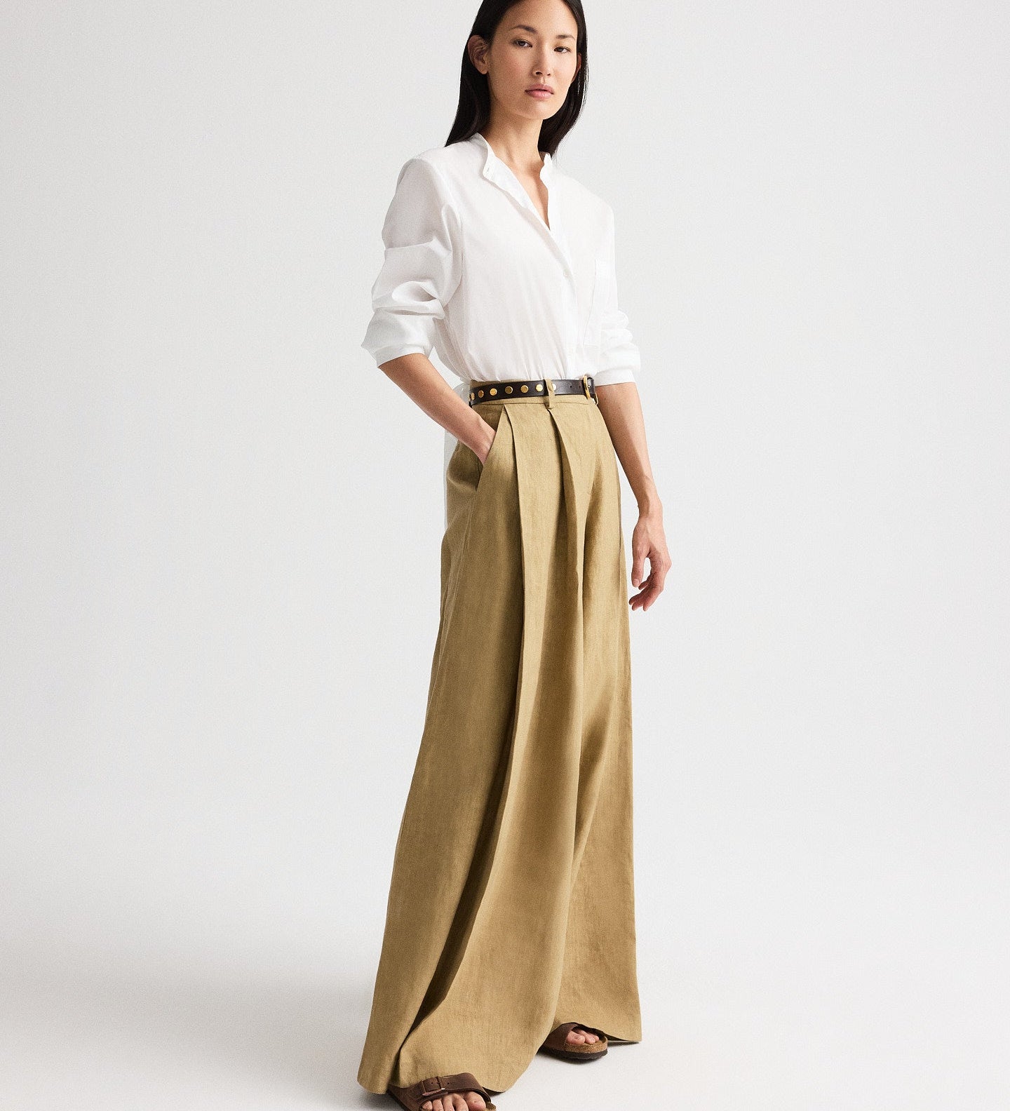 TWP - Tied Down Shirt in Superfine Cotton Shirting