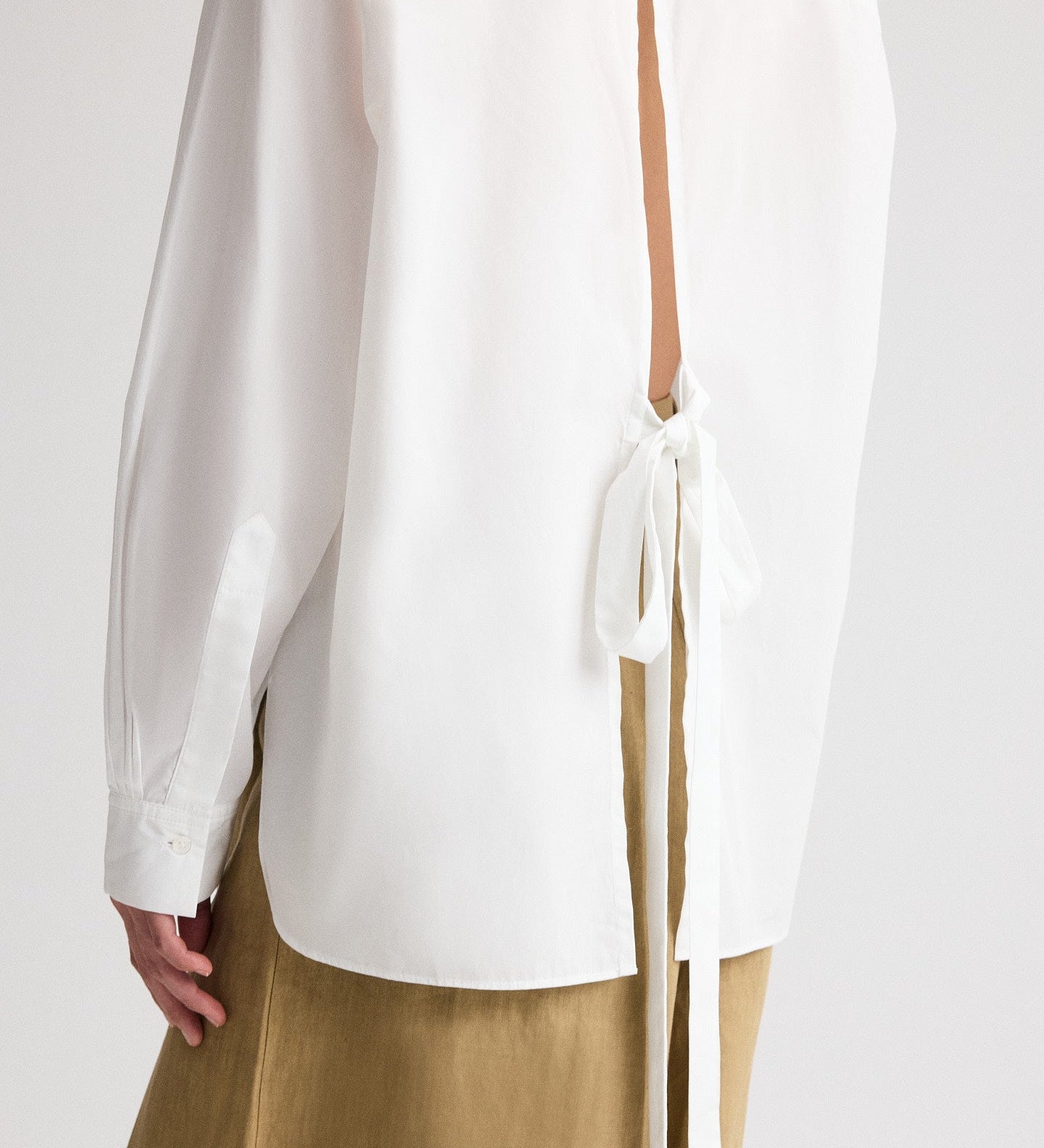 TWP - Tied Down Shirt in Superfine Cotton Shirting