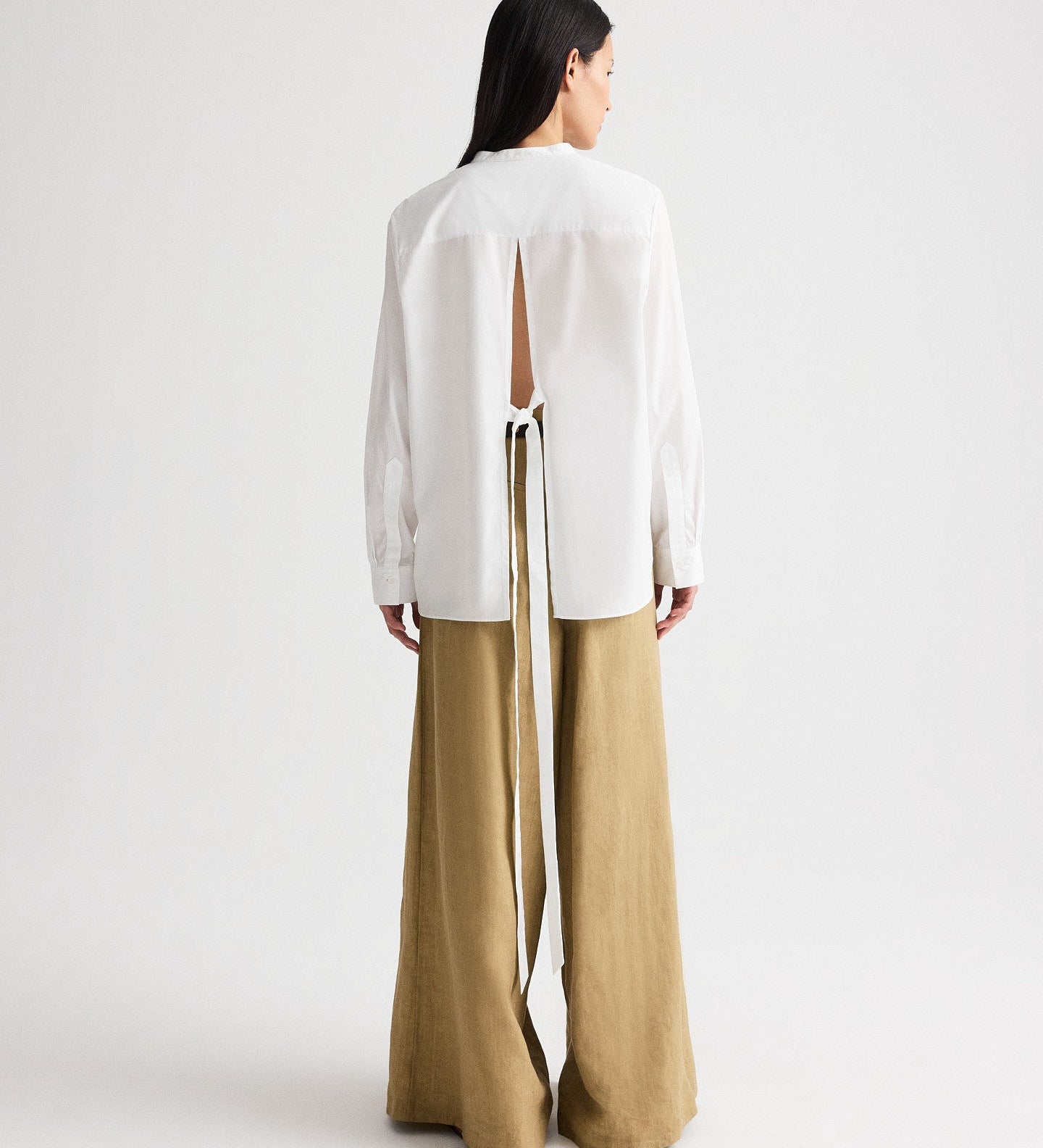 TWP - Tied Down Shirt in Superfine Cotton Shirting