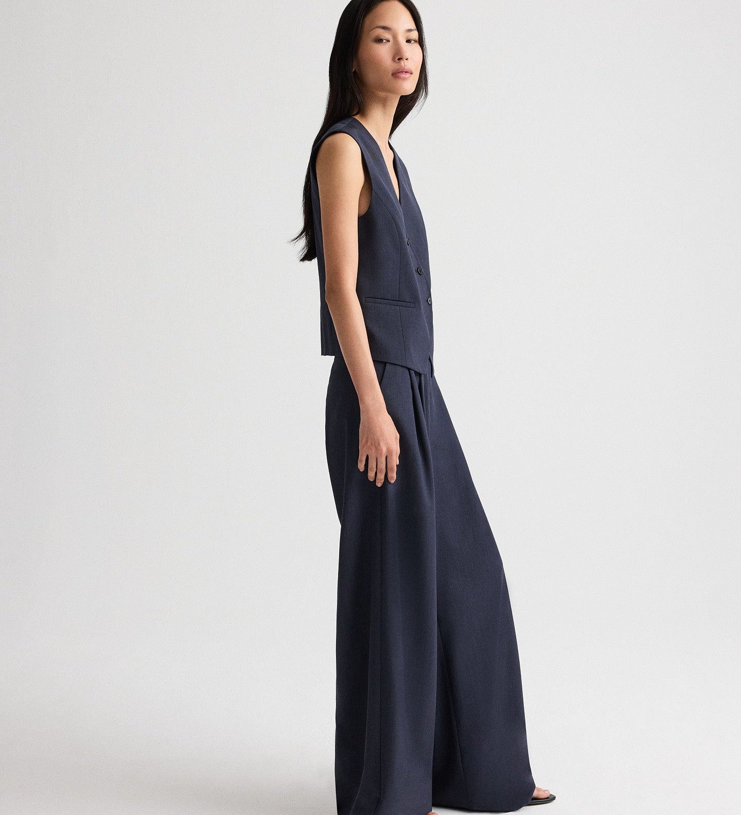 TWP - Tyler Vest in Italian Wool Twill