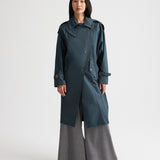 TWP - Long Bogie Trench in Water Repellent Twill