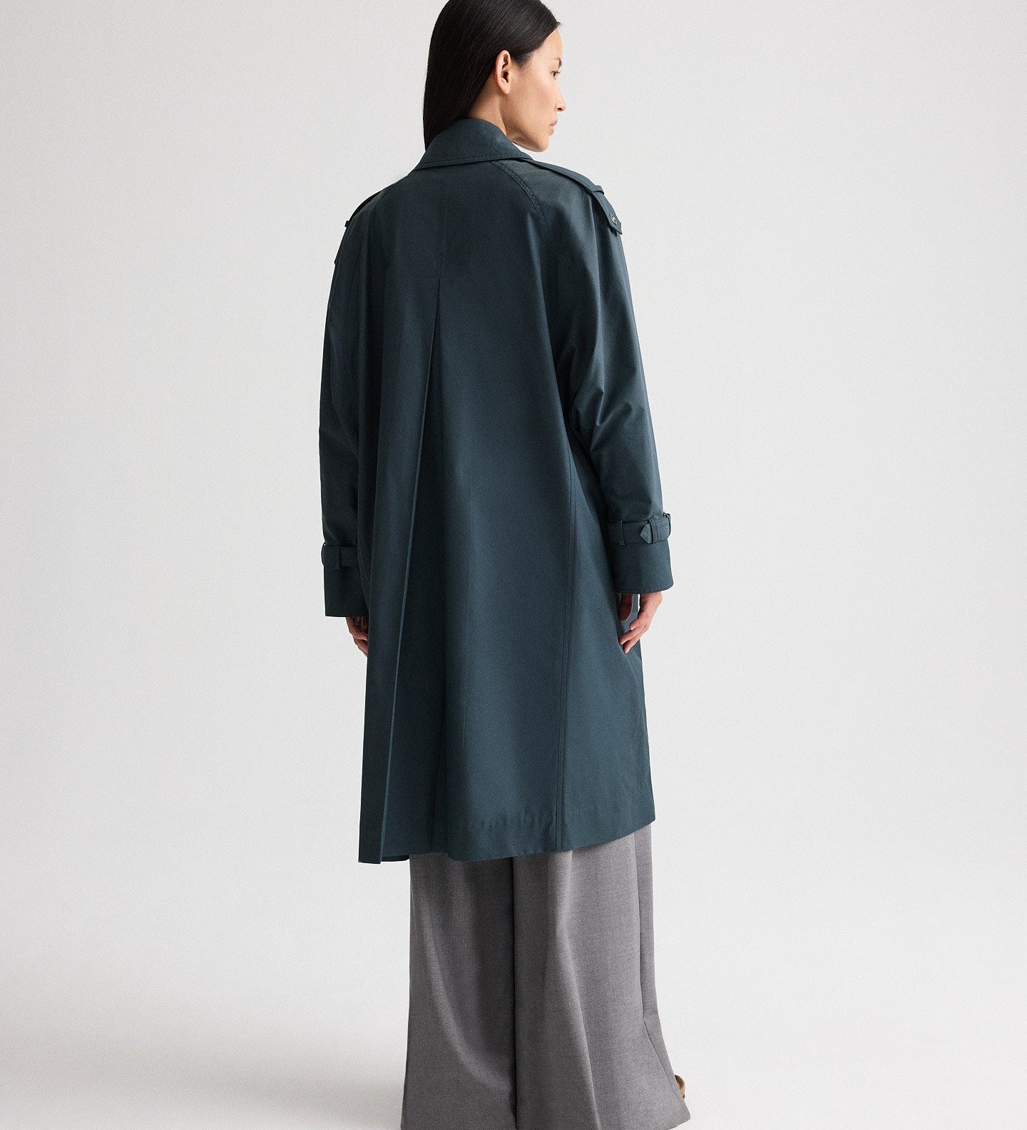TWP - Long Bogie Trench in Water Repellent Twill