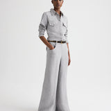 TWP - Ranchers Daughter Shirt in Lightweight Washed Hemp Denim