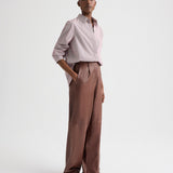 TWP - Boyfriend Shirt in Superfine Mini Stripe