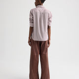 TWP - Boyfriend Shirt in Superfine Mini Stripe
