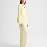 TWP - Her Fit Blazer in Coated Viscose Linen