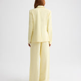 TWP - Her Fit Blazer in Coated Viscose Linen