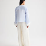 TWP - Hudson St Pant in Coated Viscose Linen