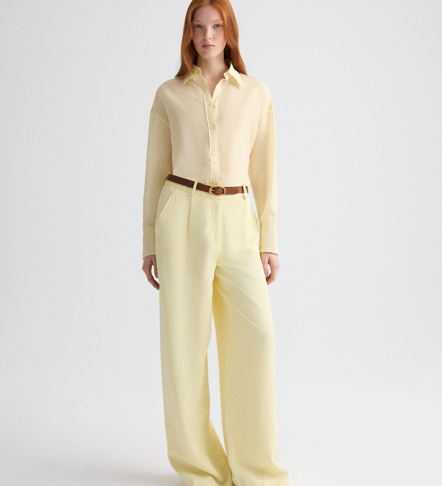 TWP - Hudson St Pant in Coated Viscose Linen