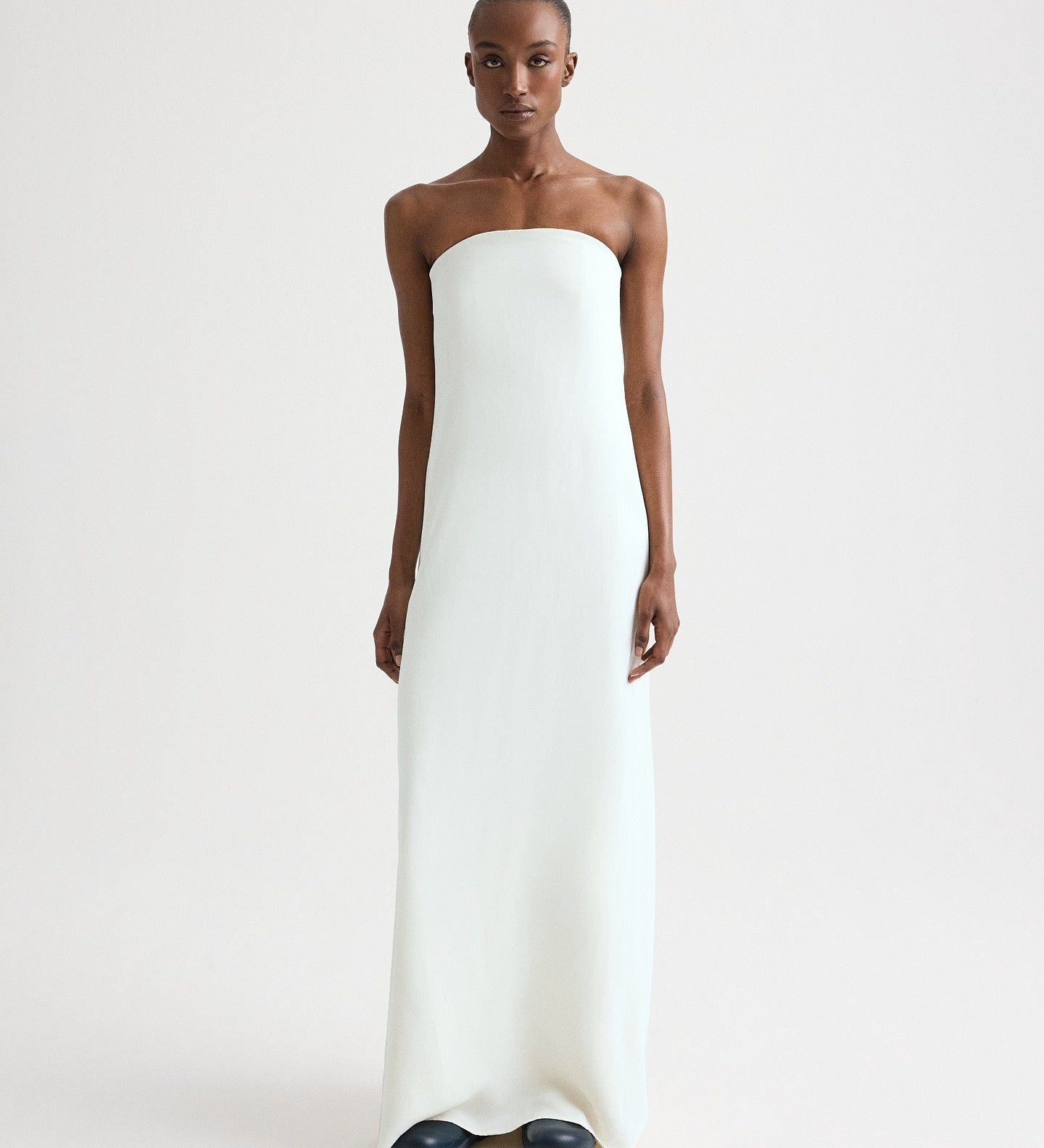 TWP - Carolyns Gown in Coated Viscose Linen