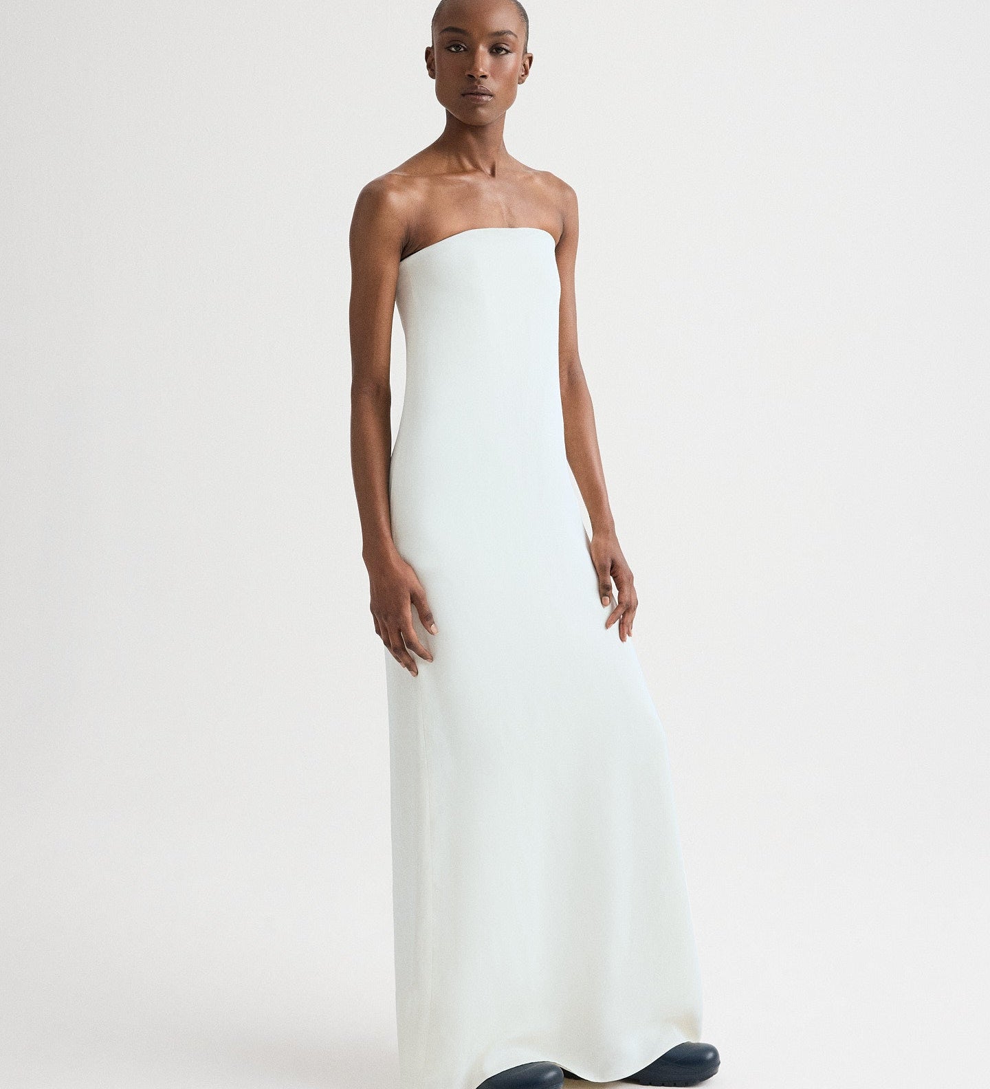 TWP - Carolyns Gown in Coated Viscose Linen