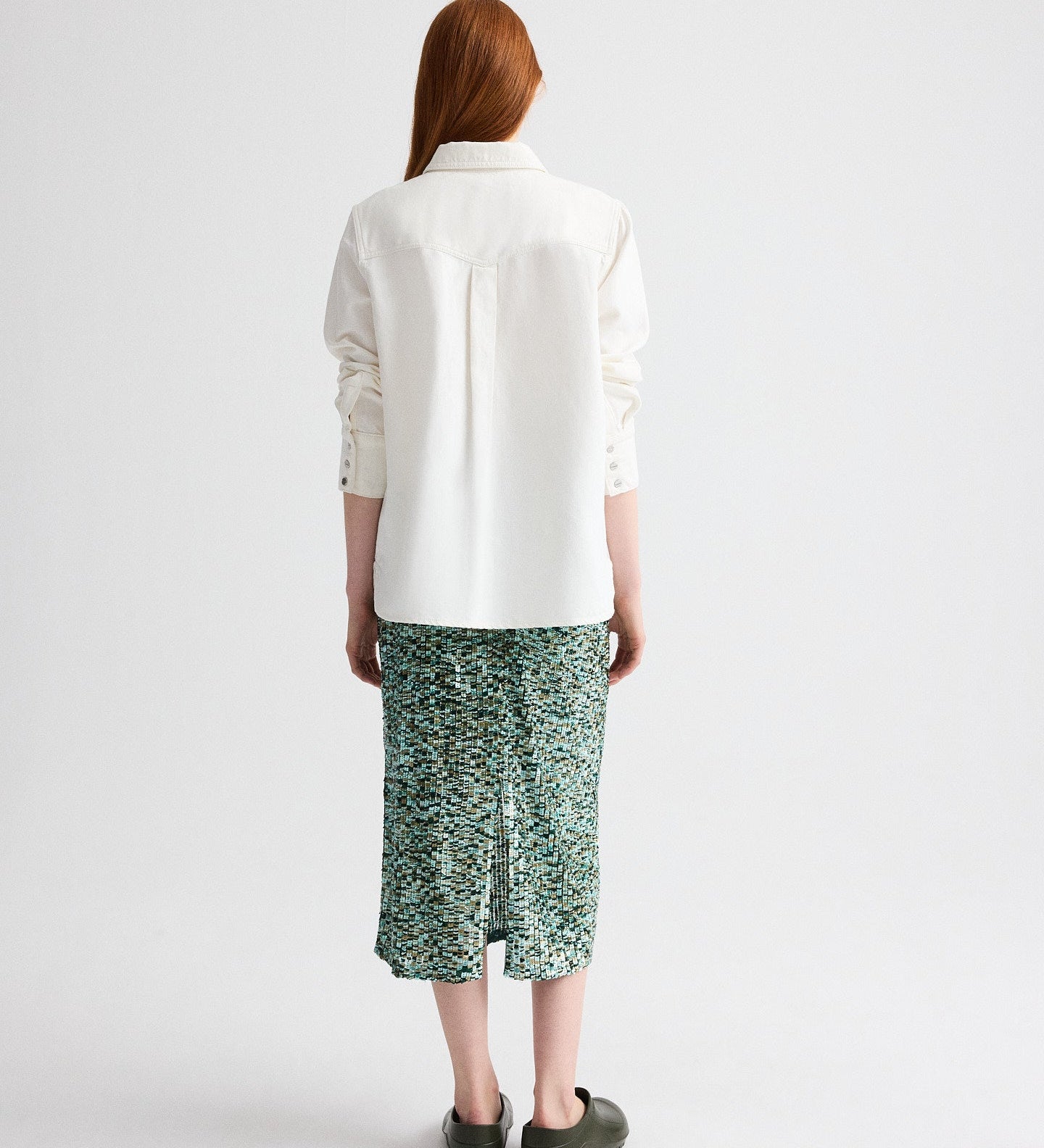 TWP - Ranchers Daughter Shirt in Natural Denim