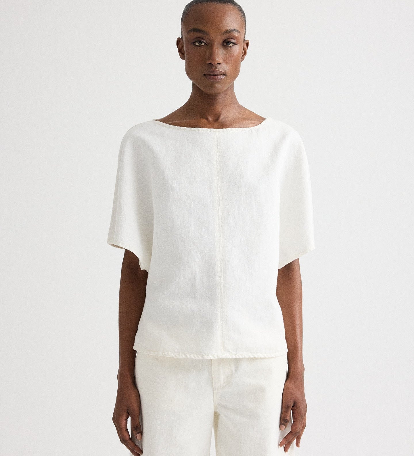TWP - Simple T in Natural Denim