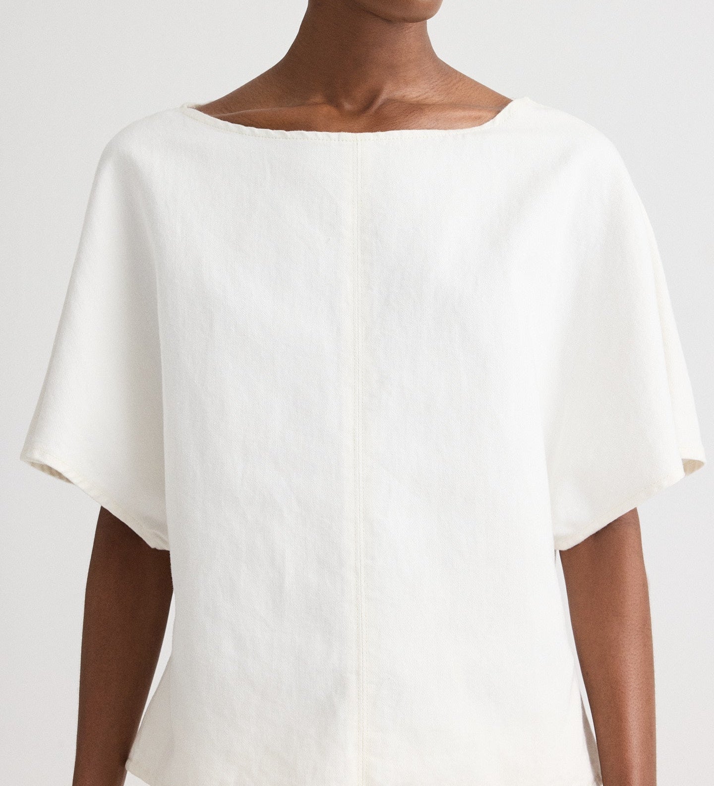 TWP - Simple T in Natural Denim