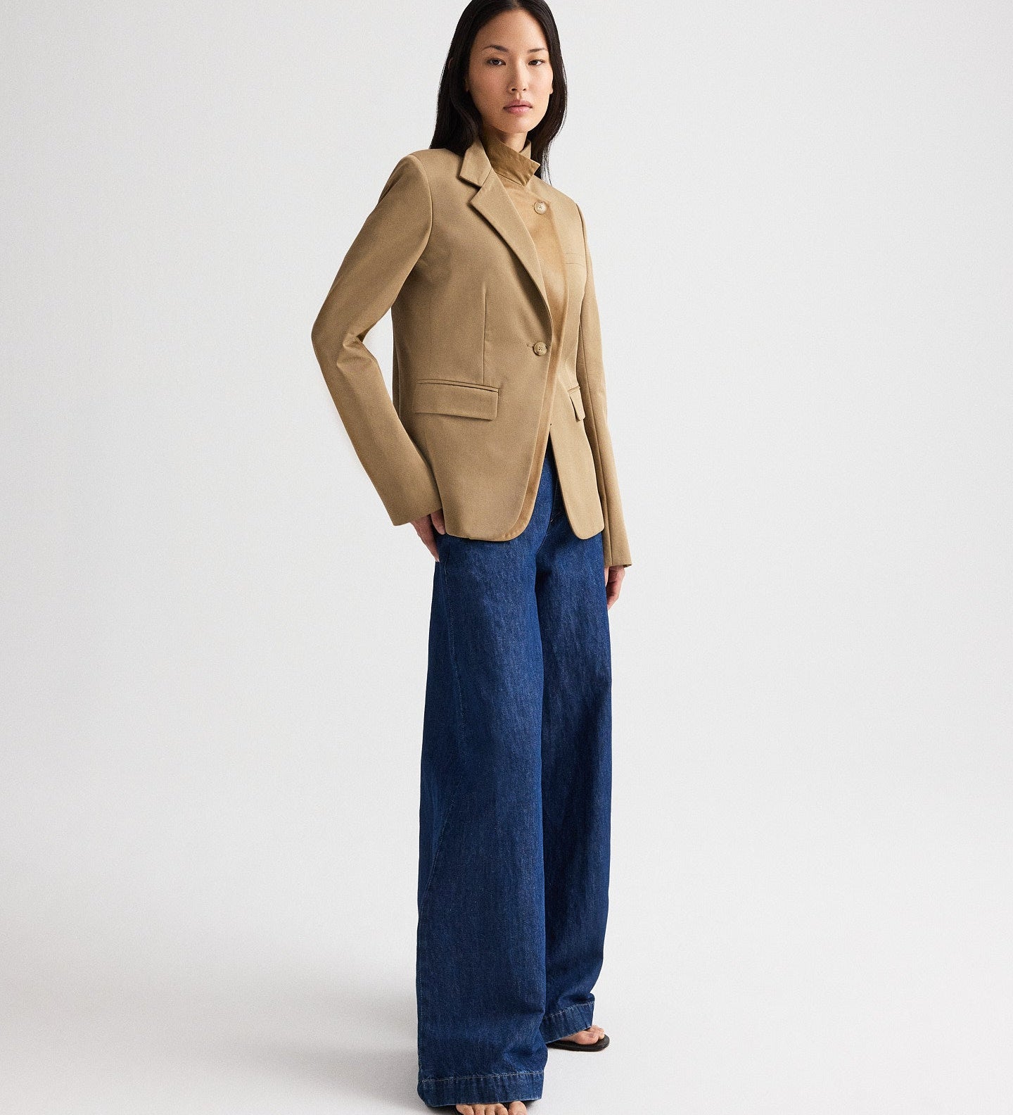 TWP - The Double Take Blazer in Trench Chino Twill