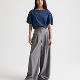 TWP - Simple T in Denim Shirting