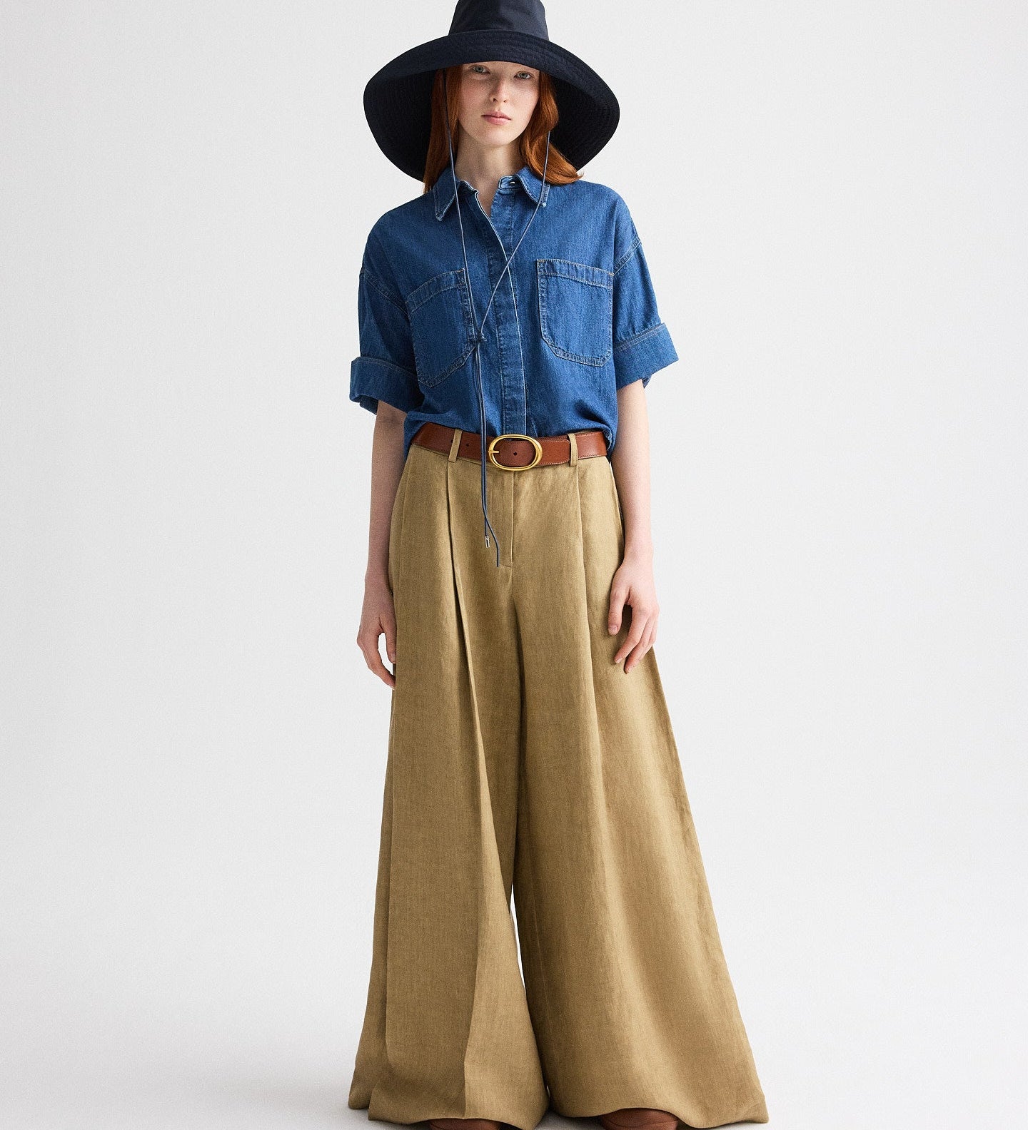 TWP - My Newest Mistake Shirt in Denim Shirting