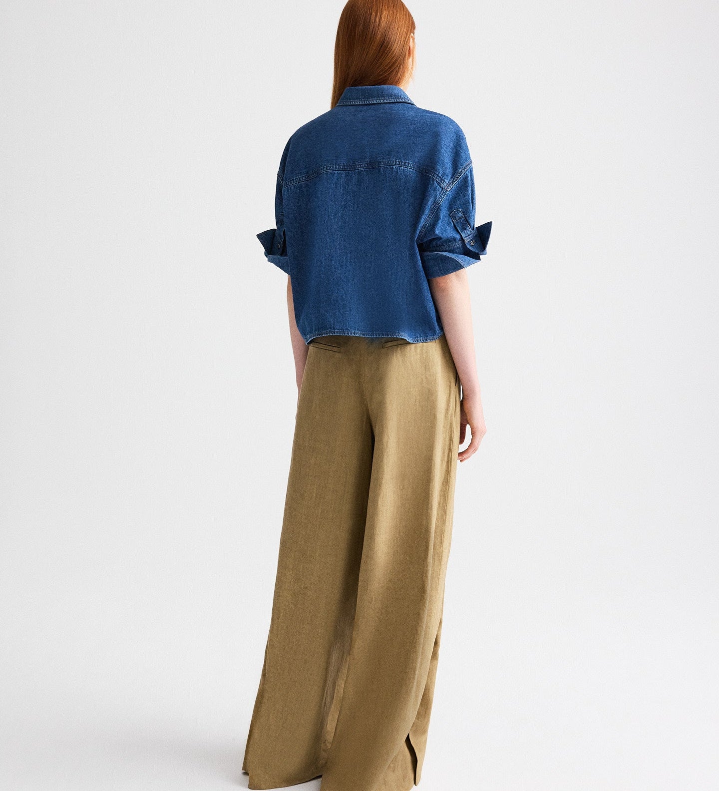 TWP - My Newest Mistake Shirt in Denim Shirting