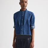 TWP - Tie One On Shirt in Denim Shirting