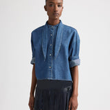TWP - Tie One On Shirt in Denim Shirting