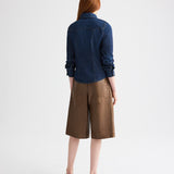 TWP - Mustang Sally Shirt in Denim Shirting