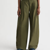 TWP - Next Didi Pant with Raw Hem in Vintage Washed Poplin