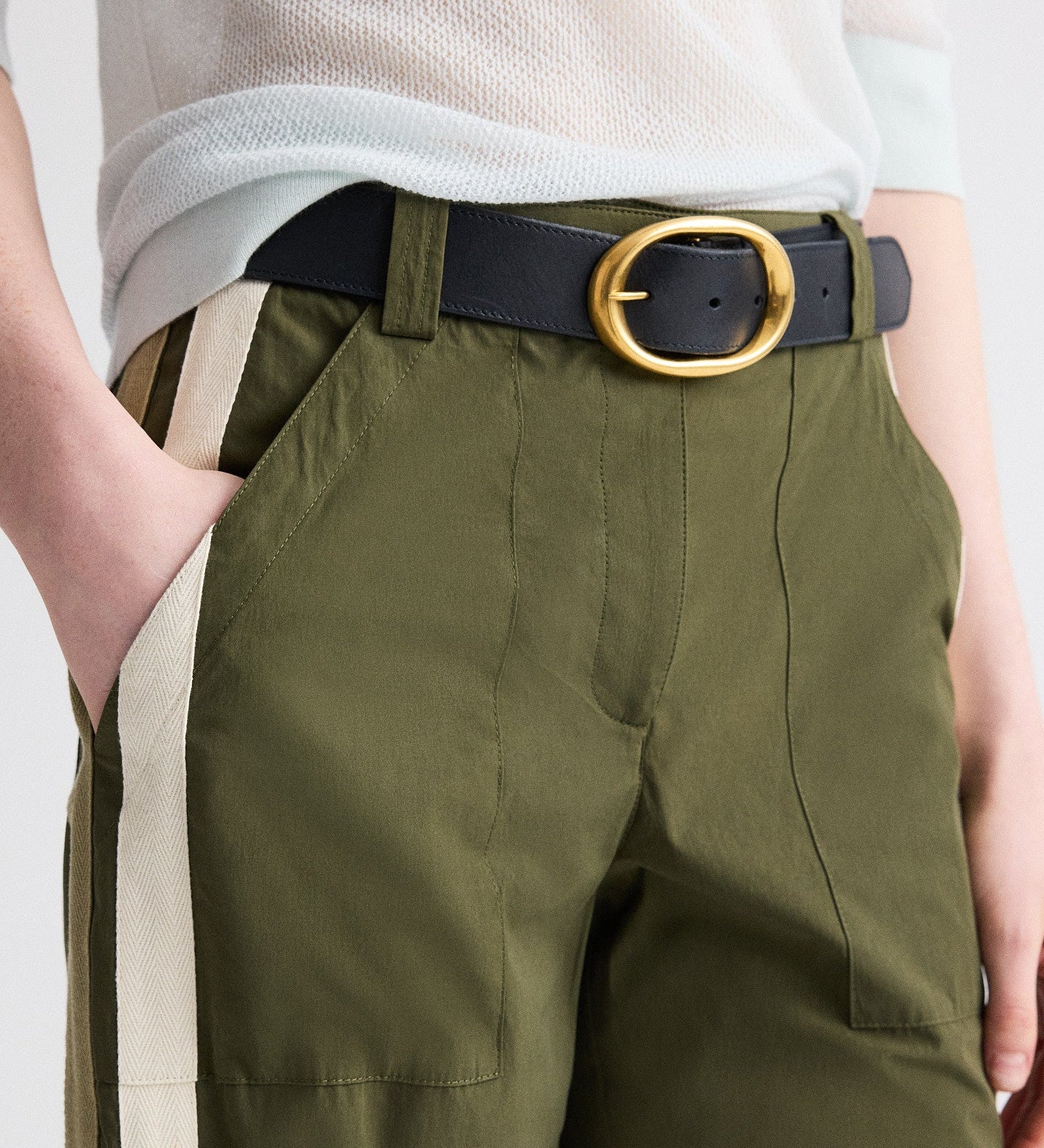 TWP - Isabelle Pant in Vintage Washed Poplin