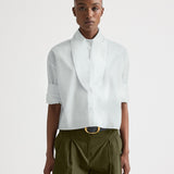 TWP - Tie One On Shirt in Vintage Washed Poplin