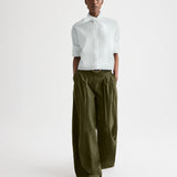 TWP - Tie One On Shirt in Vintage Washed Poplin