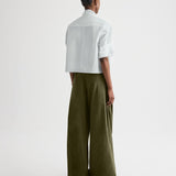 TWP - Tie One On Shirt in Vintage Washed Poplin