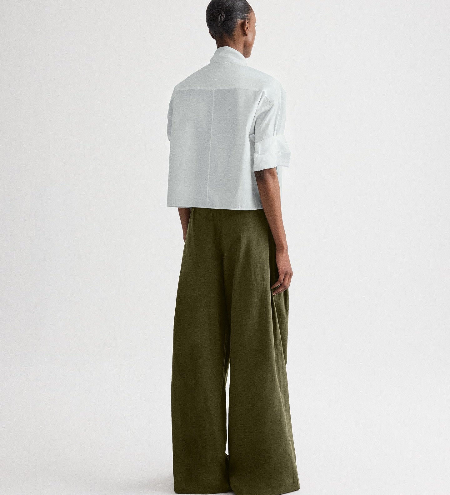 TWP - Tie One On Shirt in Vintage Washed Poplin
