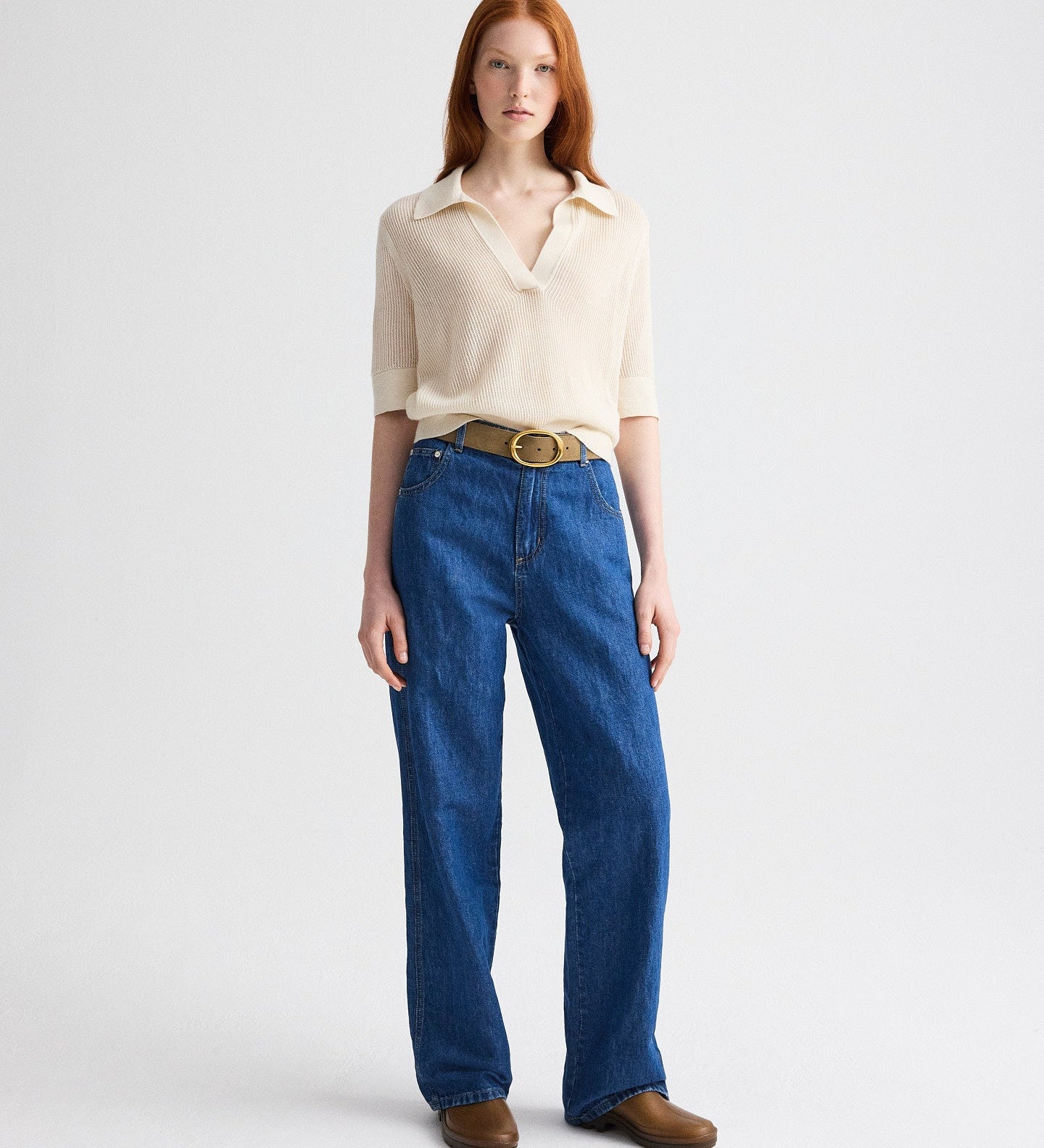 TWP - Easy Boy Jean in Linen Cotton Denim