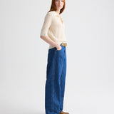 TWP - Easy Boy Jean in Linen Cotton Denim