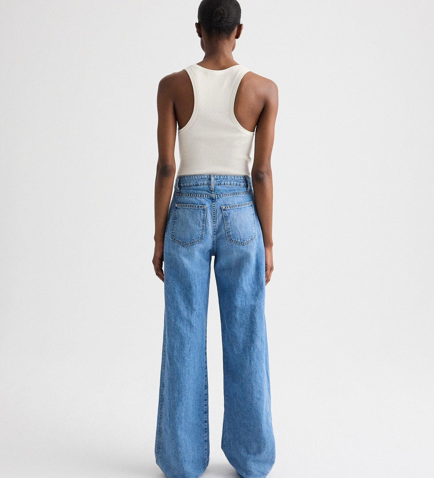 TWP - West 11th St. Jean in Linen Cotton Denim