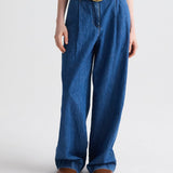 TWP - Hudson St Jean in Linen Cotton Denim
