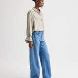 TWP - West 11th St. Jean in Linen Cotton Denim