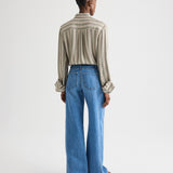 TWP - West 11th St. Jean in Linen Cotton Denim