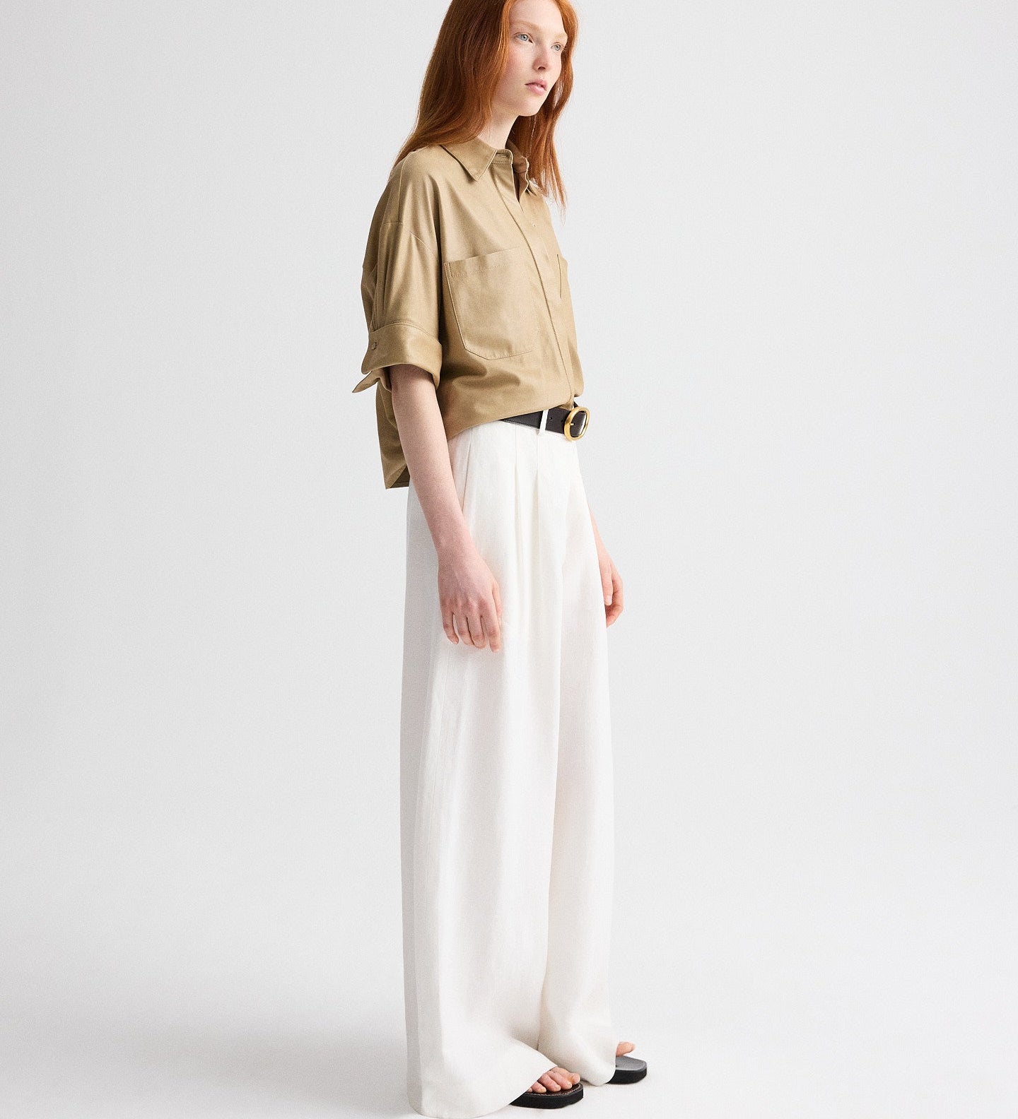 TWP - Avery Pant in Plain Weave Linen