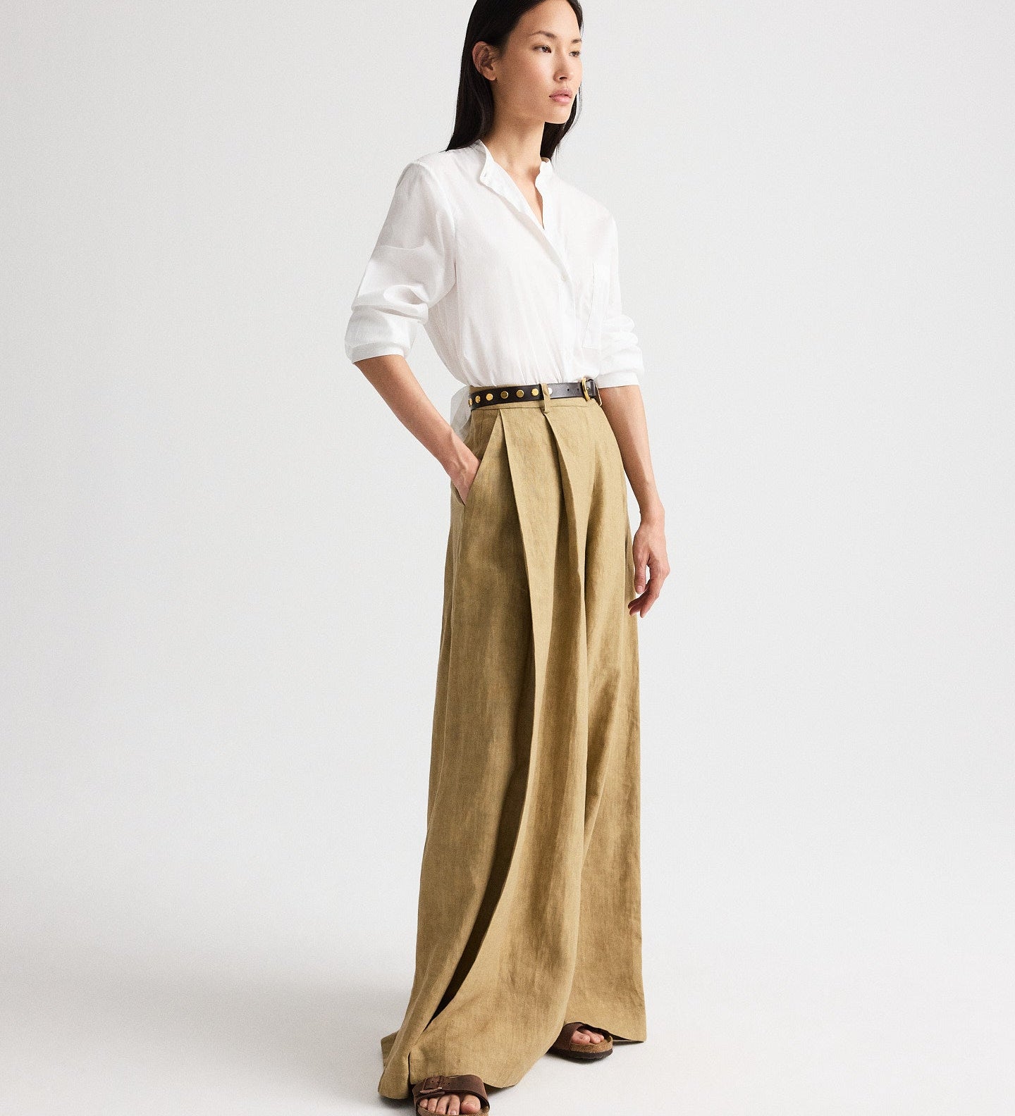 TWP - Crosby St Pant in Plain Weave Linen