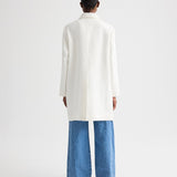 TWP - Edinburgh Coat in Embroidered Washed Linen