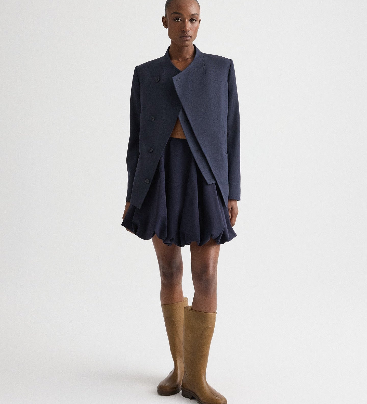 TWP - Julia Skirt in Cotton Shirting