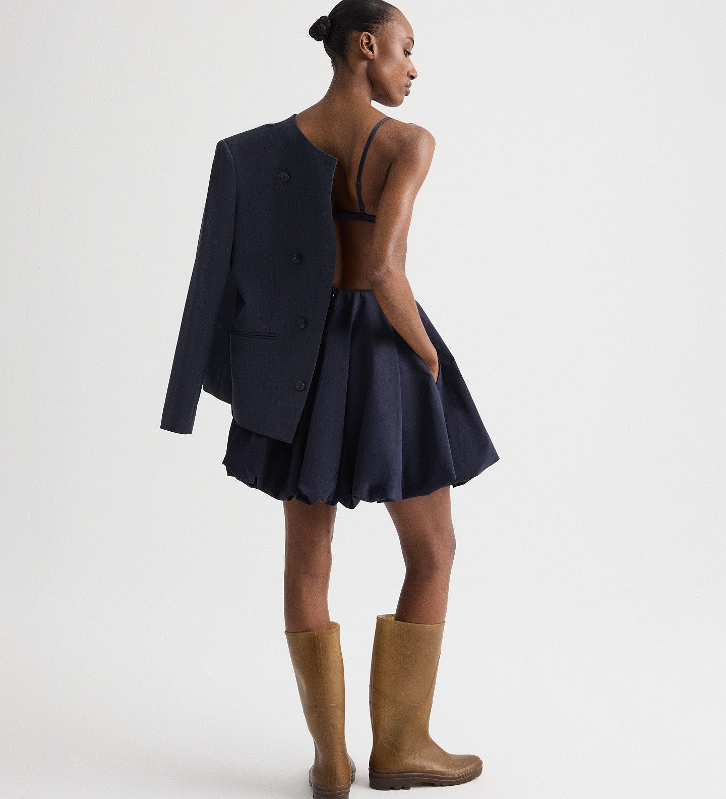 TWP - Julia Skirt in Cotton Shirting