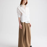 TWP - New Earl Shirt with Crystal Collar in Cotton Shirting